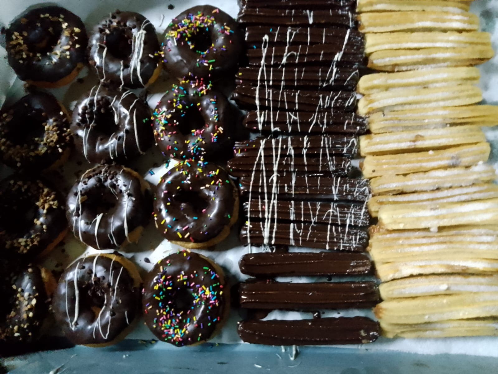 Churros y rosquitas